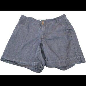 Santana Jeans Womens Blue Denim Size 10 Cotton Blend Walking Bermuda Shorts​​​